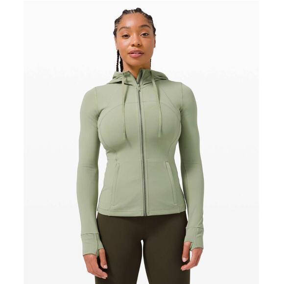 Lululemon Hooded Define Jacket *Nulu Rosemary Green Size 6 - Picture 1 of 2